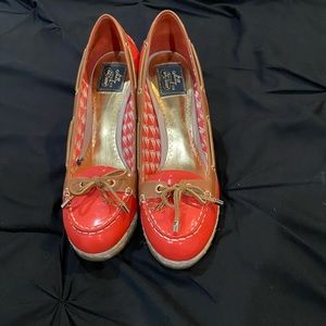 Platform sandal wedge